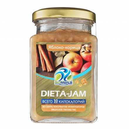 Джем Biomeals Dieta-Jam Яблоко-корица оптом, фото 2