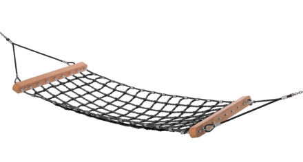 Гамак Hammock из армированного каната 201х100 см без столбов для детской площадки оптом, фото 1