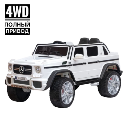 Электромобиль Mercedes-Benz Maybach Small G650S белый оптом, фото 5