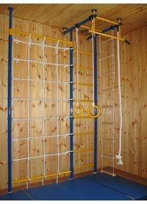 Детский спортивный комплекс Городок Babysport Г-образный с сеткой-1м. оптом, фото 2