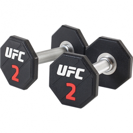 UFC Гантельный ряд 2-20 кг (10 пар) , 220 кг оптом, фото 3