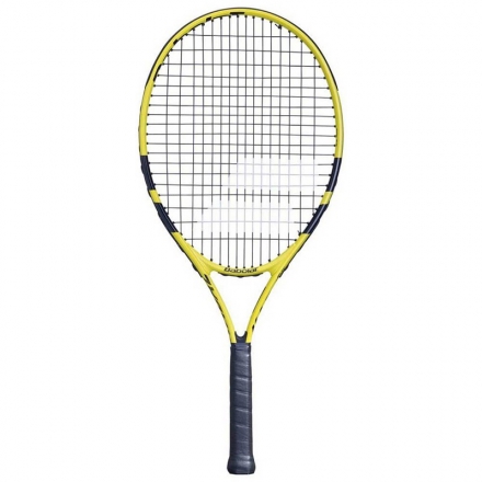 Ракетка б/т дет. BABOLAT Nadal 25 Gr0, арт.140249, для 9-10 лет, алюминий, со струнами,черно-желт оптом, фото 1