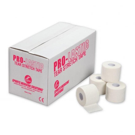Тейп спортивный Cramer Pro-Lastic Tear Stretch Tape, хлопок, 5.0см x 6.9м, уп. 24 шт, белый оптом, фото 1