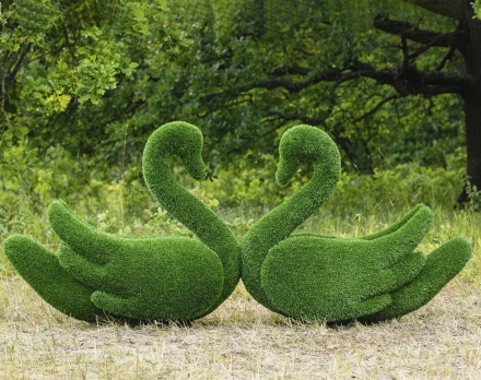 Топиари лебедь Кристи - газон Eco оптом, фото 3