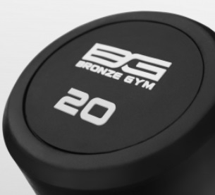 BRONZE GYM BG-PA-BB-S20 Штанга обрезиненная прямая 20 кг оптом, фото 4