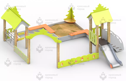 Песочница «Сосновый бор» оптом, фото 1