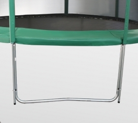 ARLAND Батут премиум 12FT с внутренней страховочной сеткой и лестницей (Dark green) оптом, фото 10