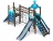 Детская игровая площадка Морской ДИК 2.17.09-01 H=1500 оптом