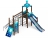 Детская игровая площадка Морской ДИК 2.17.09-01 H=1500 оптом