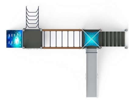 Детская игровая площадка Морской ДИК 2.17.09-01 H=1500 оптом, фото 5