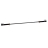 Гриф для штанги ZSO BLACK, D-50, L2010, женский прямой, гладкая втулка, до 480 кг, замки-пружины оптом
