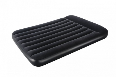 67462 Надувной матрас Aerolax Air Bed(Double) 191х137х30 см со встроенным насосом оптом, фото 1