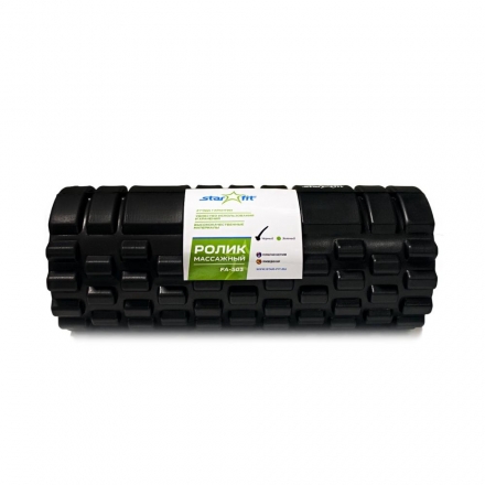 Ролик массажный FA-503 140*330мм, черный оптом, фото 3