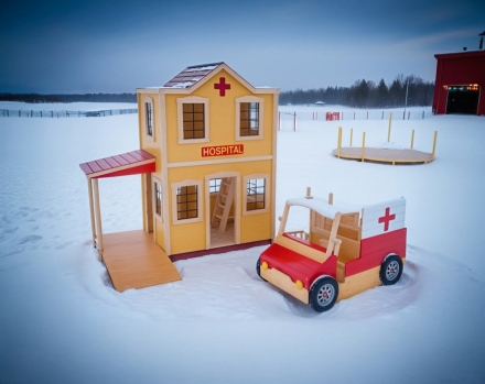 Игровой домик TORUDA WOOD Больница оптом, фото 1