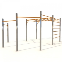 Оборудование для Воркаут ActiSteel S 1 для спортивной площадки, фото 1