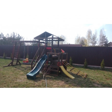 Комплекс &quot;Непоседа&quot; 120 см с пристройкой (Модель 3) оптом, фото 6