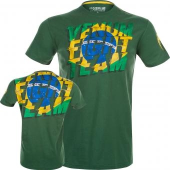 Футболка Venum Brazilian Flag T-Shirt - Green оптом, фото 1