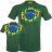 Футболка Venum Brazilian Flag T-Shirt - Green оптом
