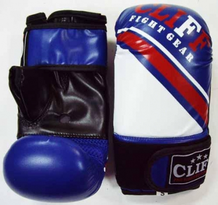 Перчатки снарядные Fight Gear (FLEX) синие р.M оптом, фото 1