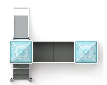 Детская игровая площадка Королевство (Коты) ДИК 1.15.02-21 H=750 оптом, фото 5