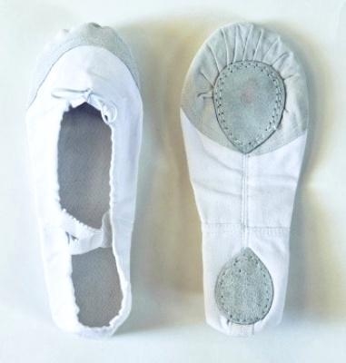 Балетки белые (замша, х/б) р-р 32 оптом, фото 1