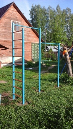 Лестница-Турник 2-уровневый (К) Г-образный, Усиленный оптом, фото 1