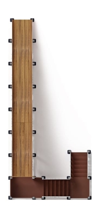 Горка Зима (новый год)(под анкера) - ИО 49.01.03-02.И1 - Н=3000 оптом, фото 5