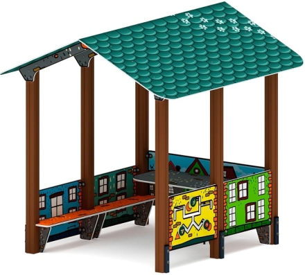 Домик большой 2 (Город) МФ 10.01.08-01 оптом, фото 1