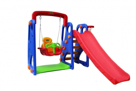 Горка Perfetto Sport PS-031 + качели Жук оптом, фото 1