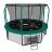 Батут Unix line Supreme Game 8 ft (green) диаметр 244 см с защитной сеткой оптом