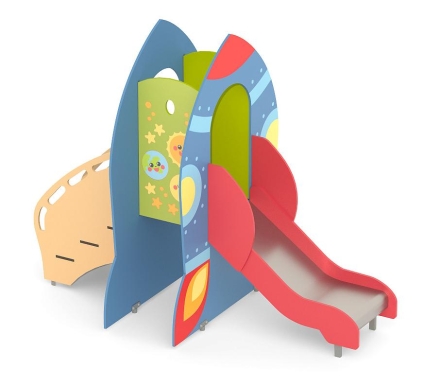 Горка Romana 111.23.00 Ракета для детских площадок оптом, фото 2