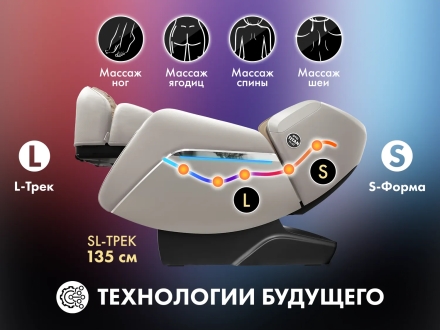 Массажное кресло OTO TITAN TT-01 Beige ru  оптом, фото 8