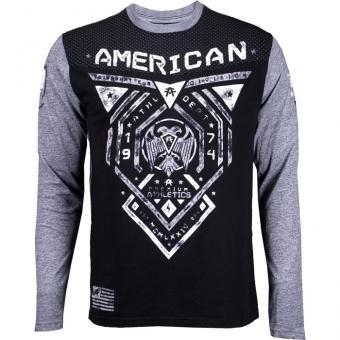 Лонгслив American Fighter amfhood01 оптом, фото 3