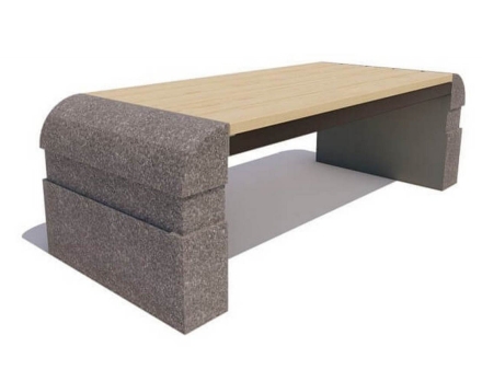 Парковая скамейка Мурманск Лиственница оптом, фото 2