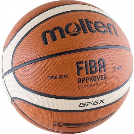 Мяч баскетбольный Molten BGF6X №6 FIBA оптом, фото 1