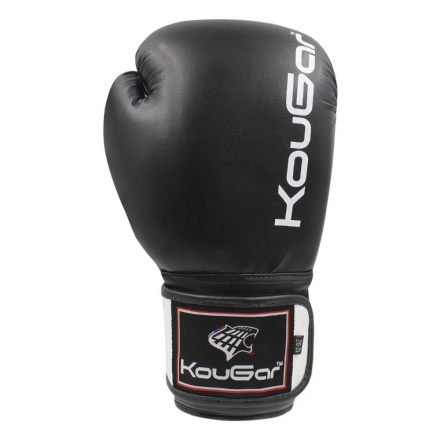 Перчатки боксерские KouGar KO400-12, 12oz, черный оптом, фото 9