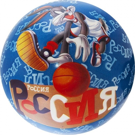 Мяч детский &quot;Looney Tunes&quot;, диам. 23 см, синий оптом, фото 1