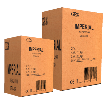 Массажное кресло Gess Imperial Beige brown 789 оптом, фото 12