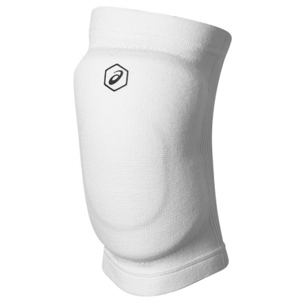 Наколенники &quot;ASICS Gel Kneepad&quot; арт. 146815-0001,  р. S, ПЭ, эластан, нейлон, ПУ, белые оптом, фото 1