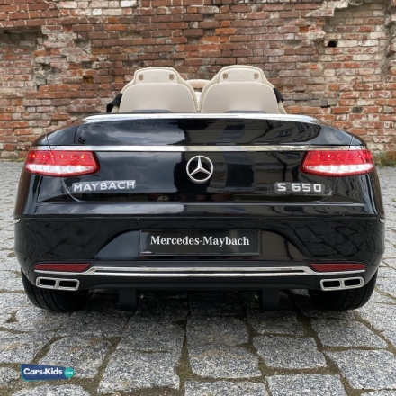 Электромобиль Mercedes-Benz Maybach S650 ZB188 Cabriolet черный оптом, фото 8