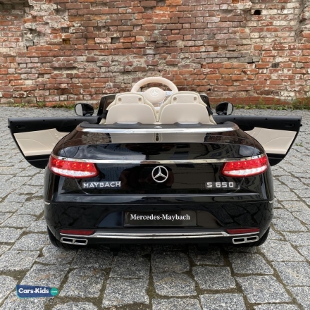 Электромобиль Mercedes-Benz Maybach S650 ZB188 Cabriolet черный оптом, фото 7