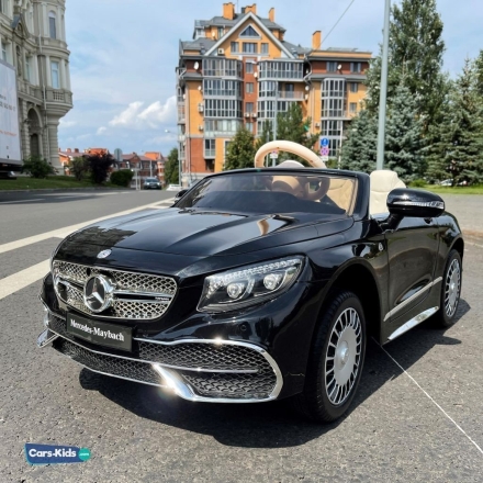 Электромобиль Mercedes-Benz Maybach S650 ZB188 Cabriolet черный оптом, фото 6