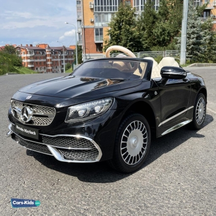 Электромобиль Mercedes-Benz Maybach S650 ZB188 Cabriolet черный оптом, фото 5