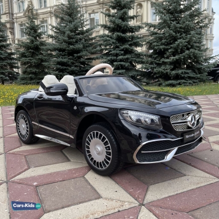 Электромобиль Mercedes-Benz Maybach S650 ZB188 Cabriolet черный оптом, фото 1