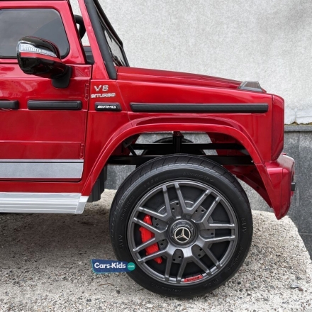 Электромобиль Mercedes-Benz AMG G63 k999kk 4WD красный оптом, фото 5