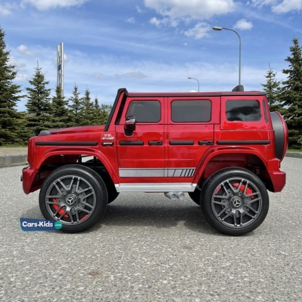 Электромобиль Mercedes-Benz AMG G63 k999kk 4WD красный оптом, фото 6