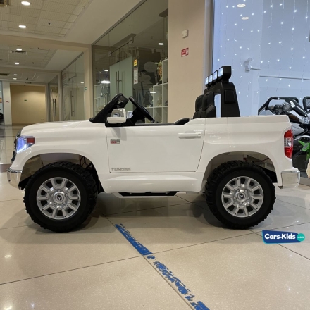 Электромобиль Toyota Tundra JJ2255 белый оптом, фото 4
