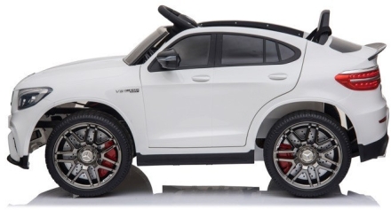Электромобиль Mercedes-Benz GLC 63 AMG White 12V (полный привод, EVA) - QLS-5688 оптом, фото 6
