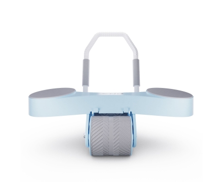 Тренажёр для пресса AB Roller SND голубой с ковриком 45 х 30 x 3.5 cм оптом, фото 10