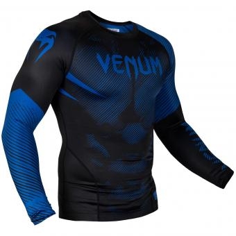 Рашгард Venum NoGi 2.0 Black/Blue L/S оптом, фото 2